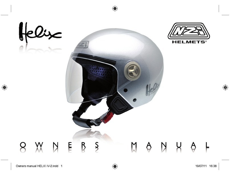 NZI Helmets Helix owner's manual