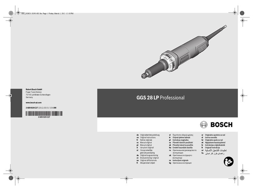 Bosch GGS 28 LP Professional Original instructions