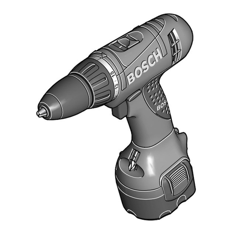 Bosch GSR 9 operating instructions