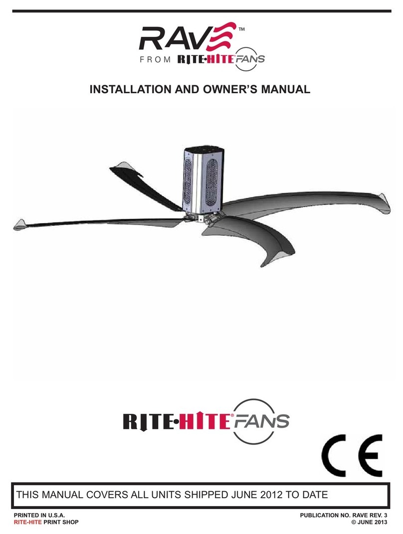 RITE-HITE Rave Installation and owner's manual RITE-HITE Rave Installation and owner's manual