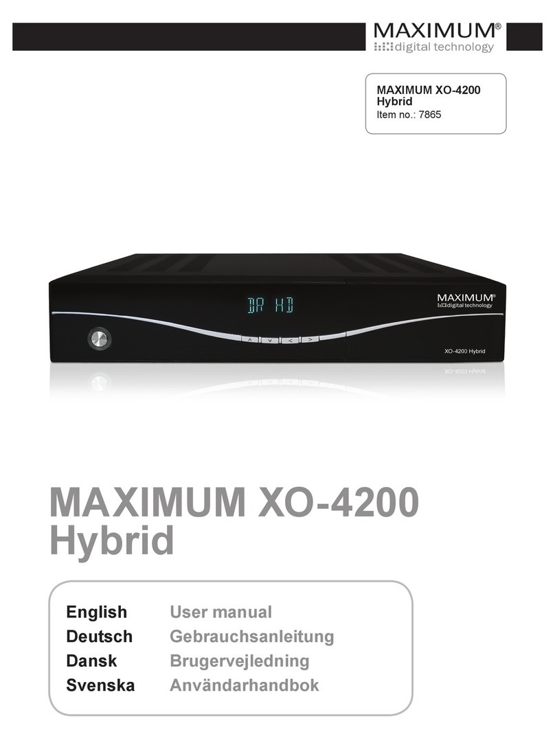 Maximum XO-4200 Hybrid user manual