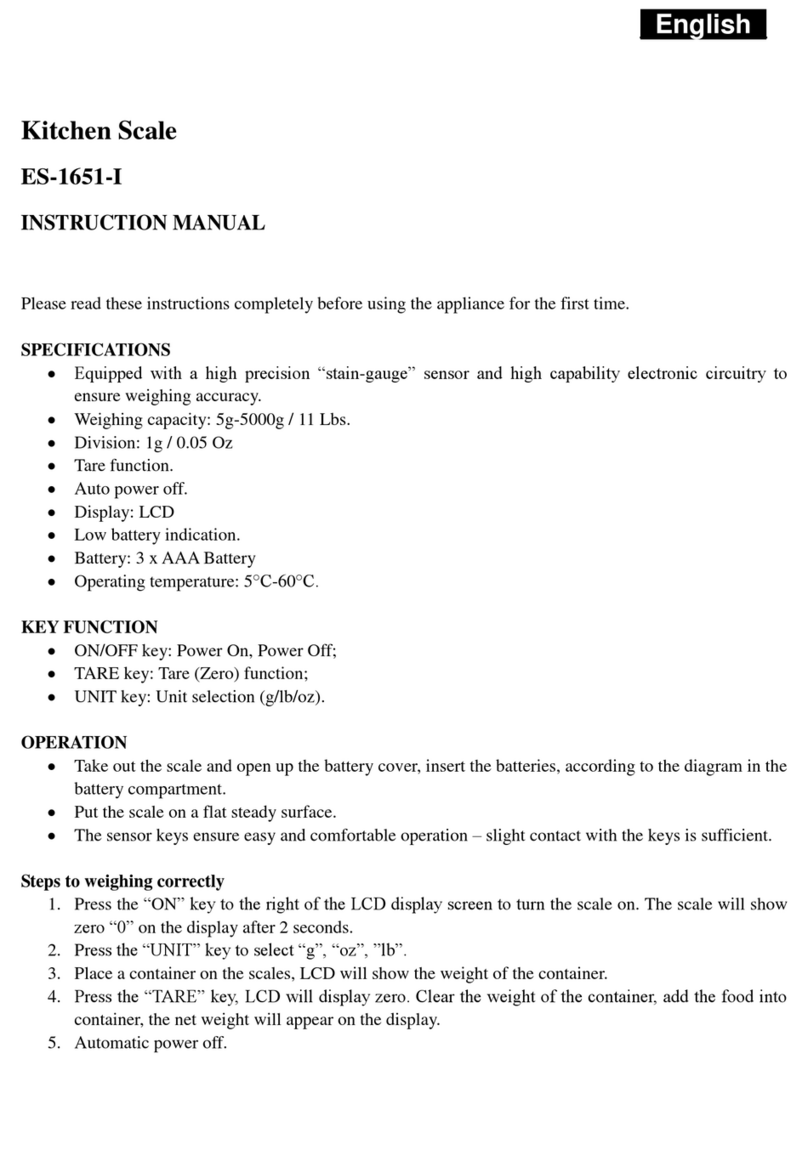 ESPERANSA ES-1651-I instruction manual