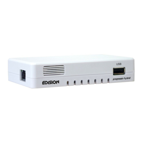 Edision progressiv hybrid User manual