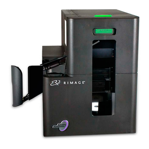 Rimage 3410 User manual Rimage 3410 User manual