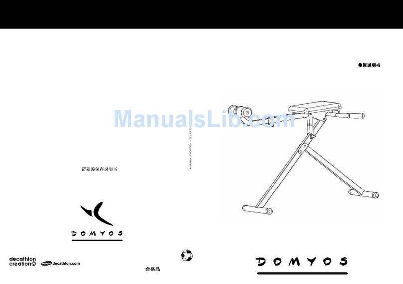 Domyos TL 580 User manual