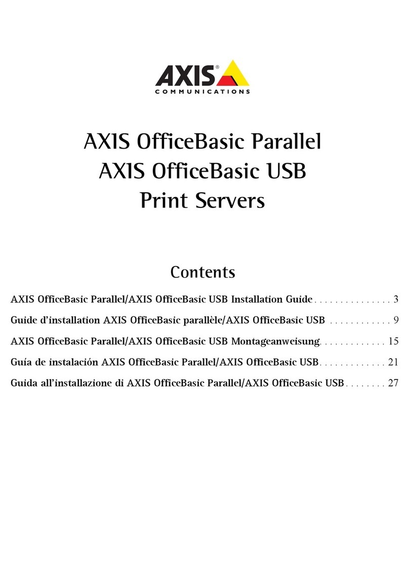 Axis OfficeBasic Parallel installation guide