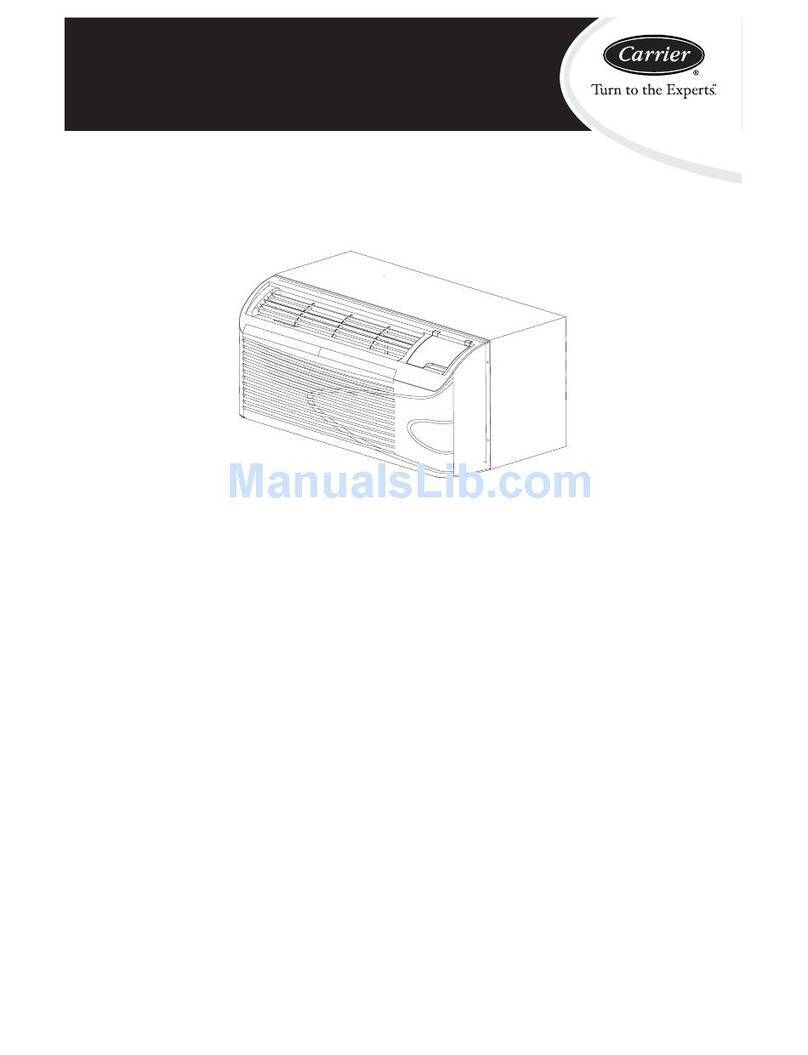 Carrier 52M Performance Series Operation manual