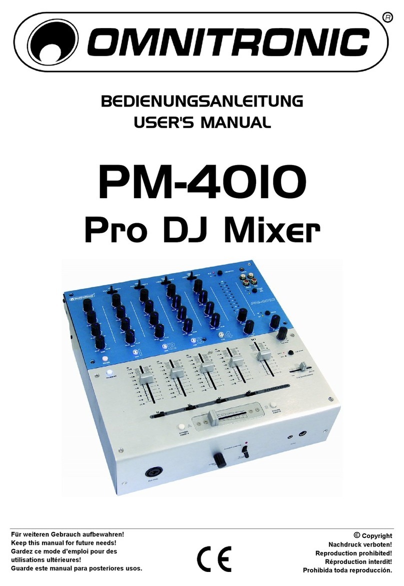 Omnitronic PM-4010 user manual