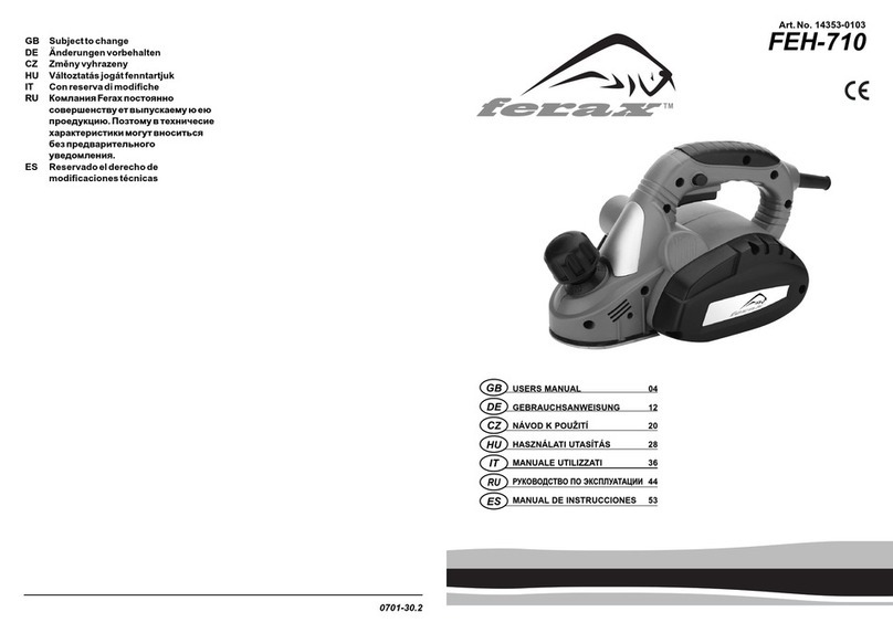 Ferax FEH-710 user manual