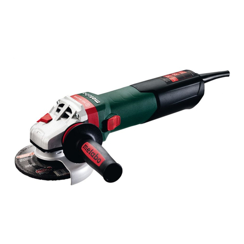 Metabo WEA 10-125 Quick Original instructions