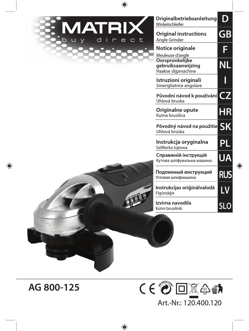 Matrix AG 800-125 Original instructions