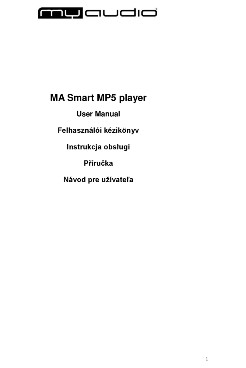 My Audio MA Smart MP5 player User manual