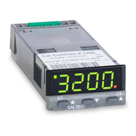 CAL Controls CAL 3200 operating manual