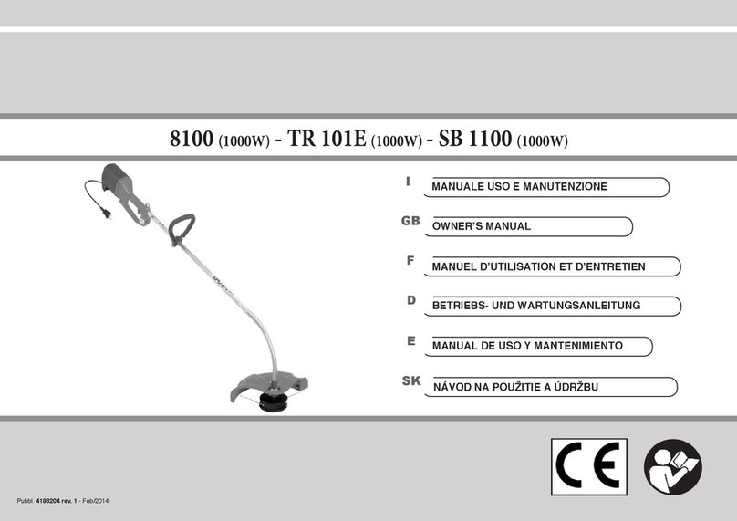 Oleo-Mac 8100 User manual Oleo-Mac 8100 User manual