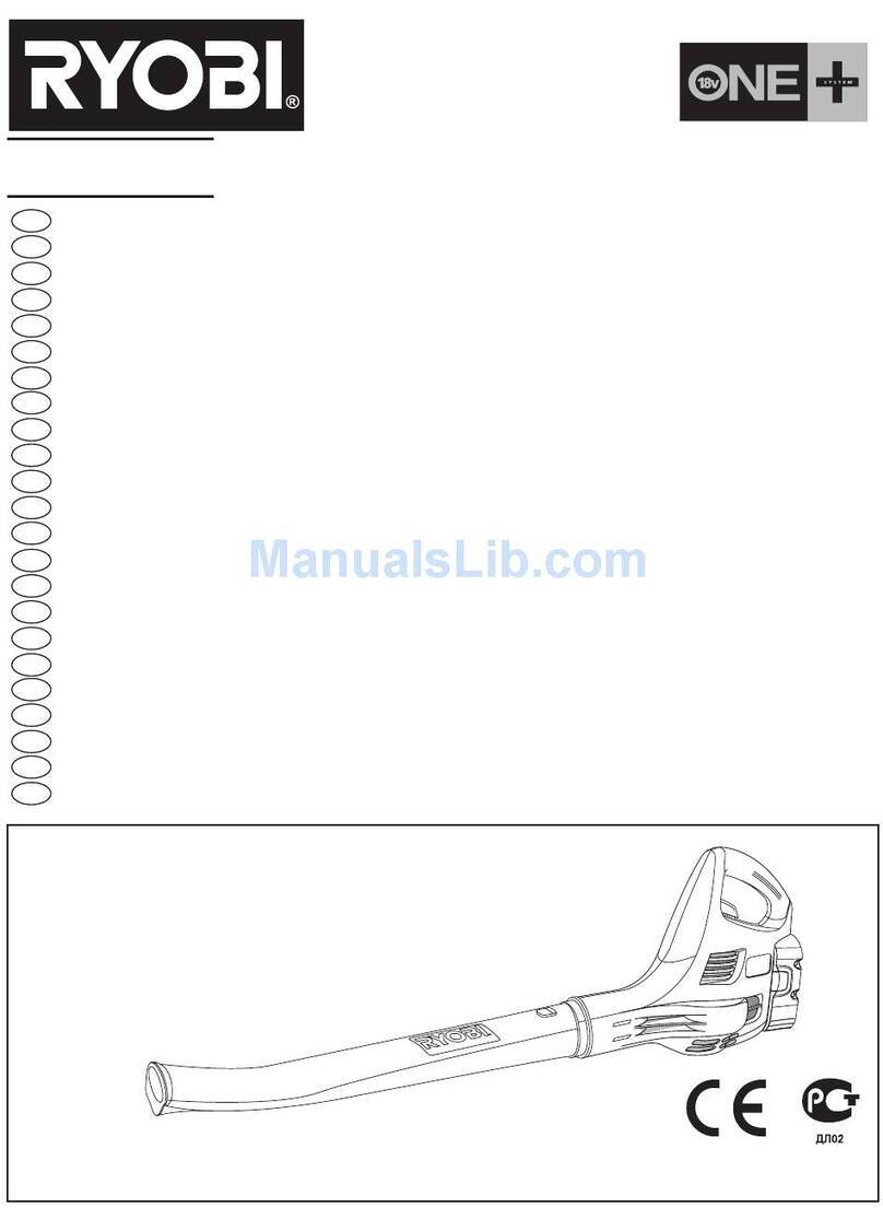 Ryobi OBL1802 user manual