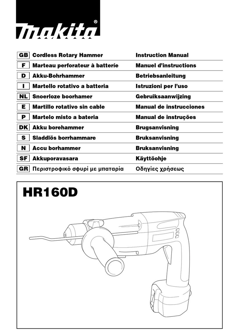 Makita HR160D User manual