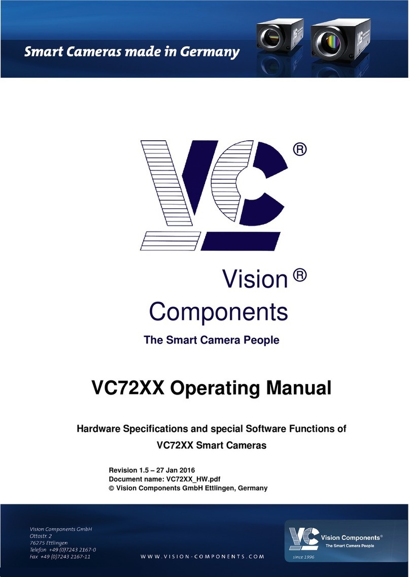 VC 7210 operating manual