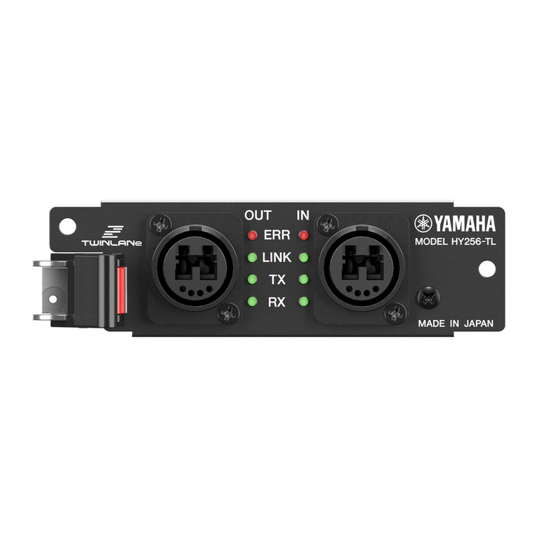 Yamaha HY256-TL User manual