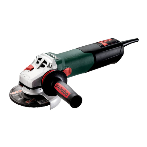 Metabo WA 12-125 operating instructions