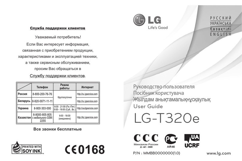 LG LG-T320e User manual