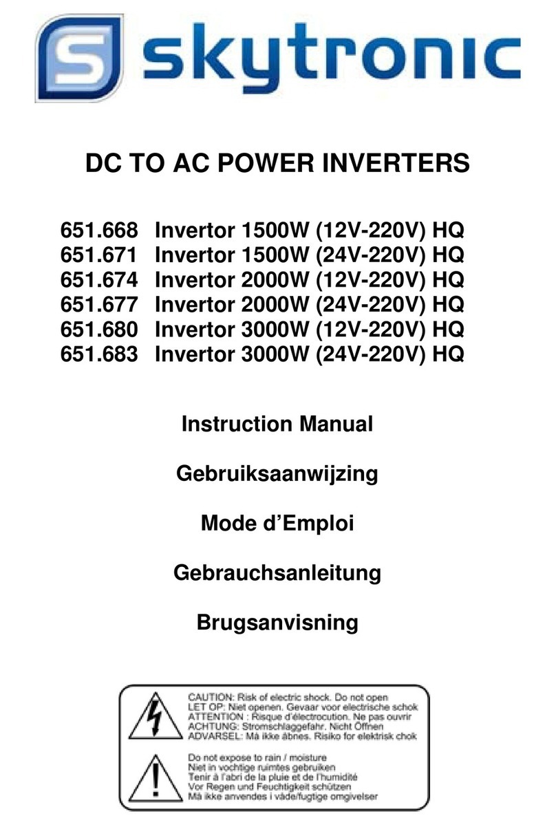 SKYTRONIC 651.668 instruction manual