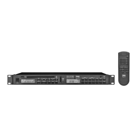 IMG STAGE LINE CD-112TRS instruction manual