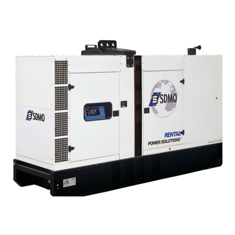 SDMO RENTAL POWER R550C2 Operating instructions