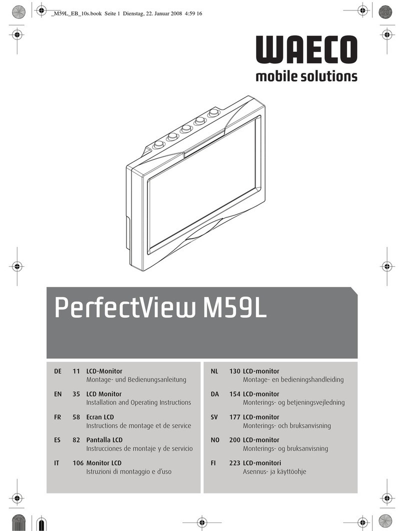 Waeco PerfectView M59L User manual Waeco PerfectView M59L User manual