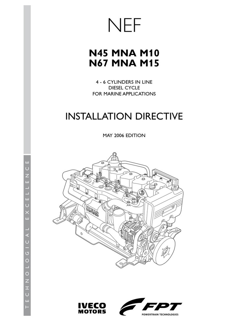 Iveco N45 MNA M10 Installation directive