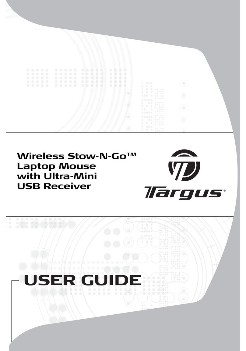 Targus Stow-N-Go Notebook Mouse User manual