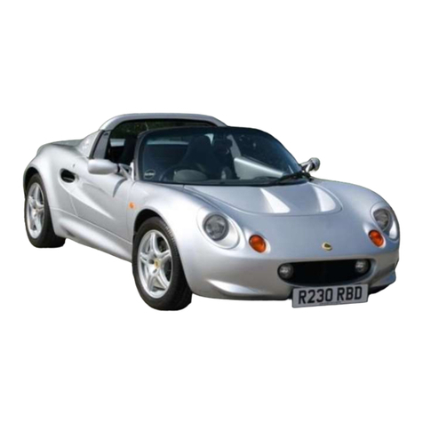 Lotus 2004 ELISE Operating and maintenance manual Lotus 2004 ELISE Operating and maintenance manual