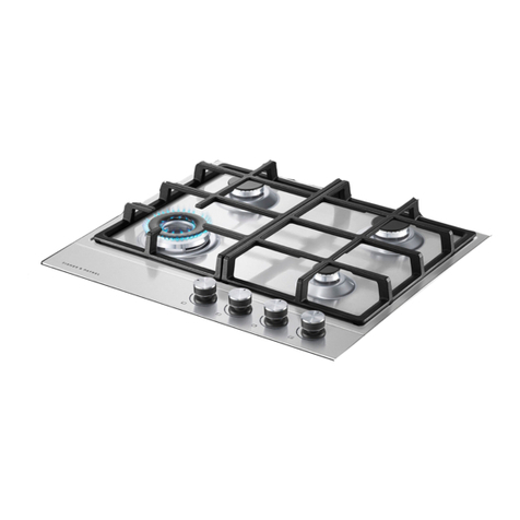 Fisher & Paykel CG604DX User manual Fisher & Paykel CG604DX User manual