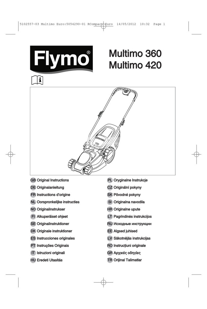 Flymo MULTIMO 360 Original instructions