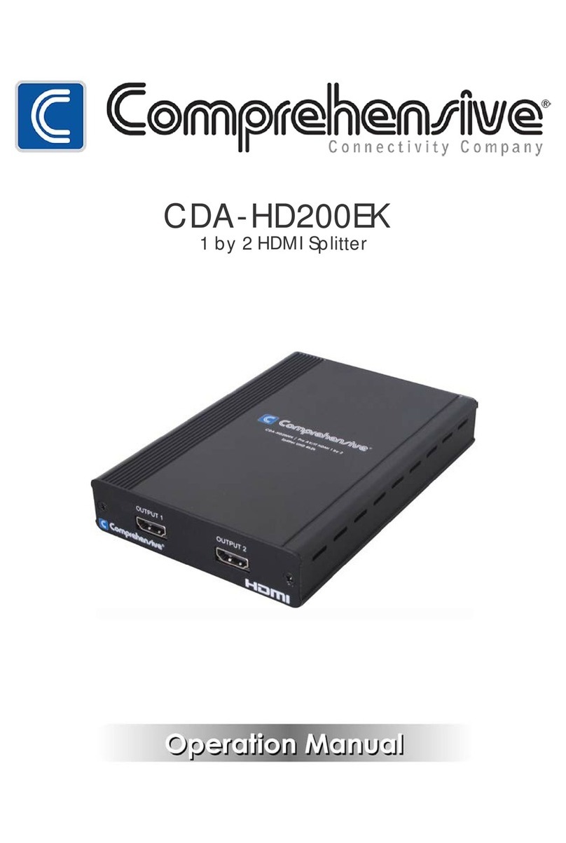 Comprehensive CDA-HD200EK User manual Comprehensive CDA-HD200EK User manual