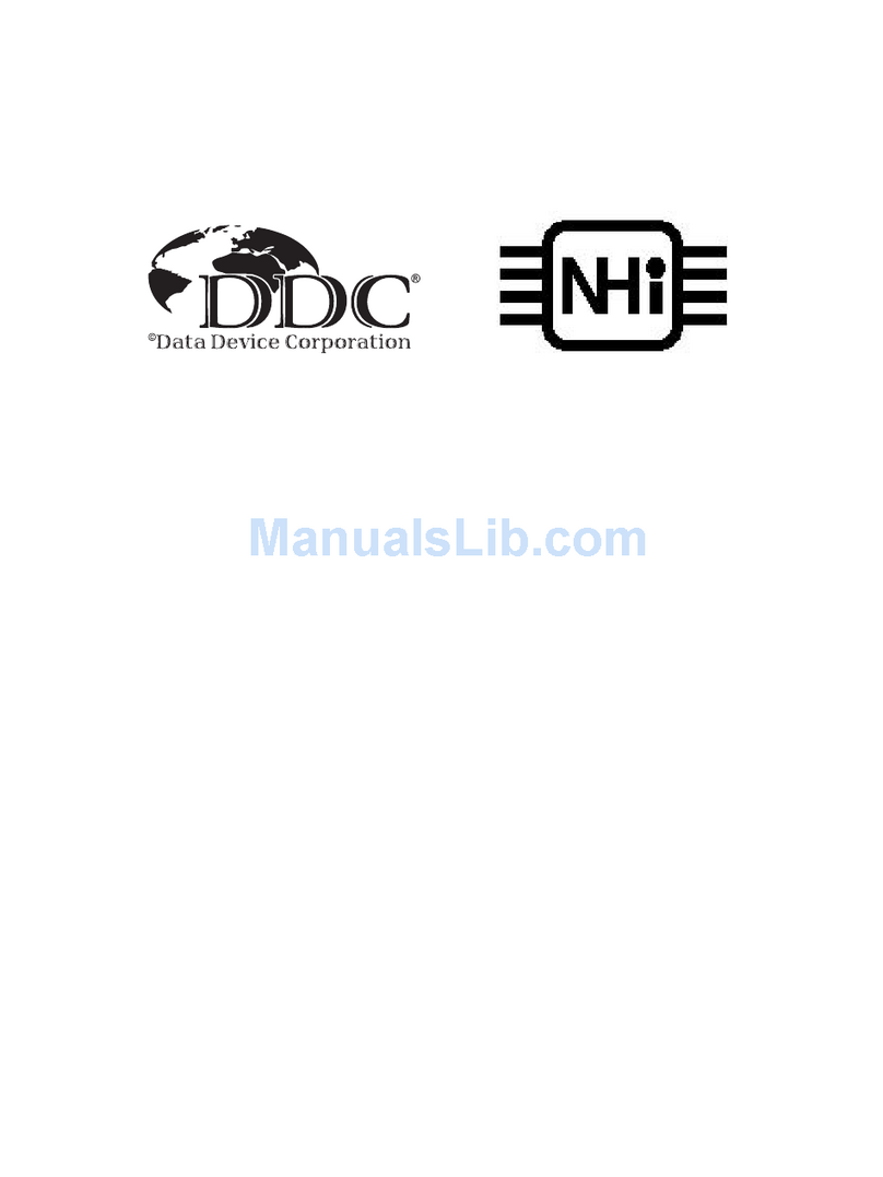 DDC NHi-15504 User manual