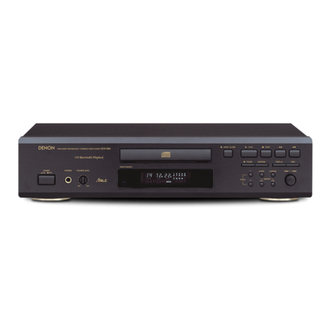 Denon DCD-485 User manual