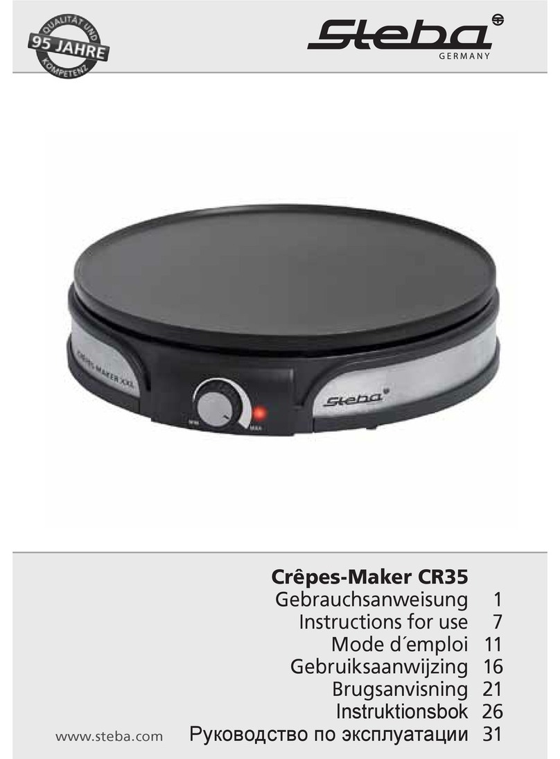 Steba CR35 Instructions for use