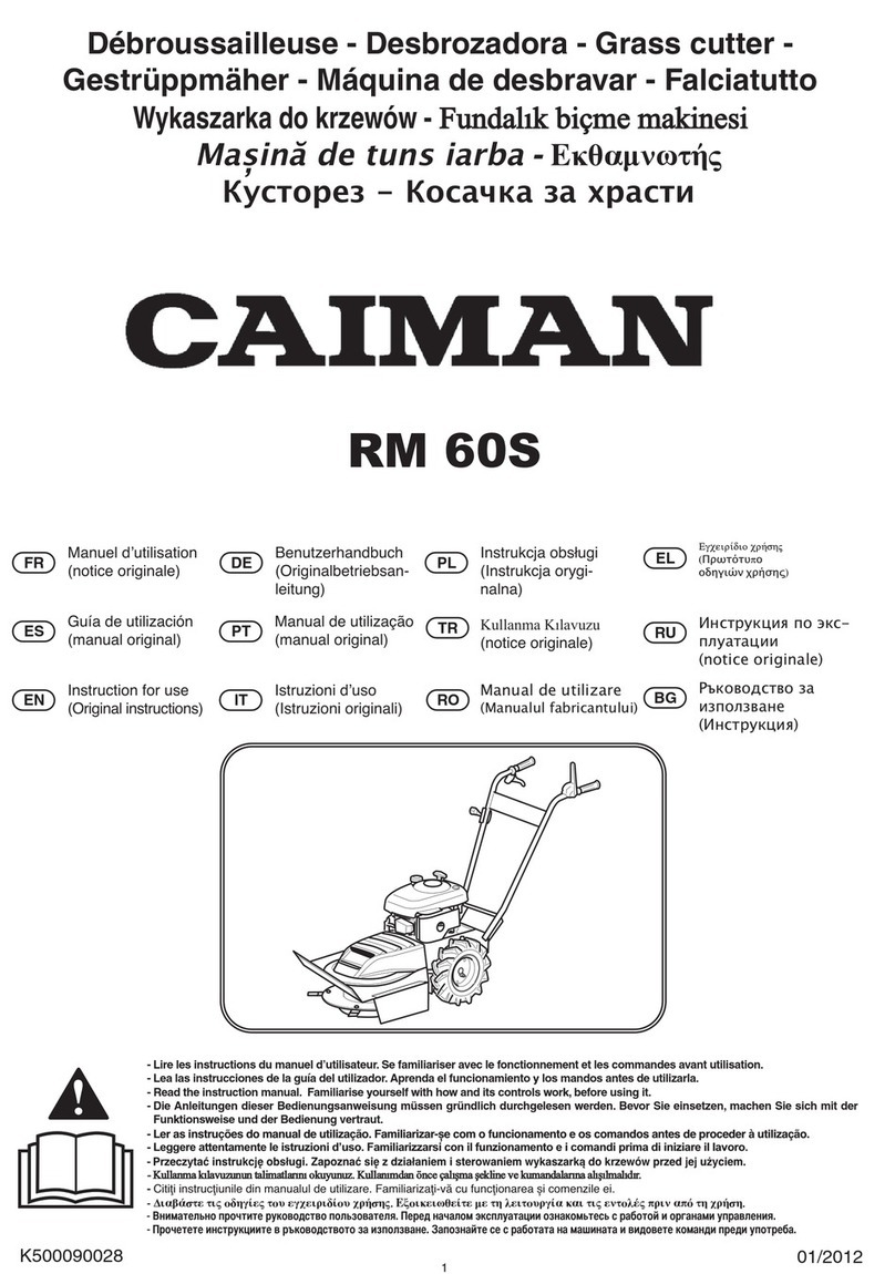 Caiman RM 60S Instructions for use