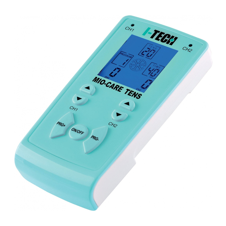 I-Tech MIO-CARE Tens user manual