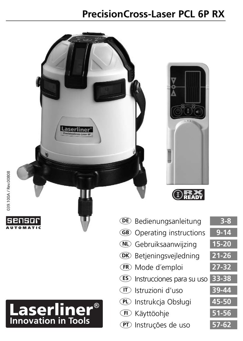 LaserLiner PCL 6P RX User manual