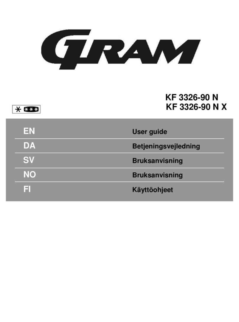 Gram KF 3326-90 N user guide
