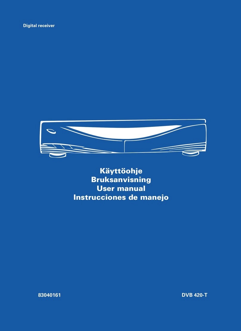 Salora DVB 420-T user manual