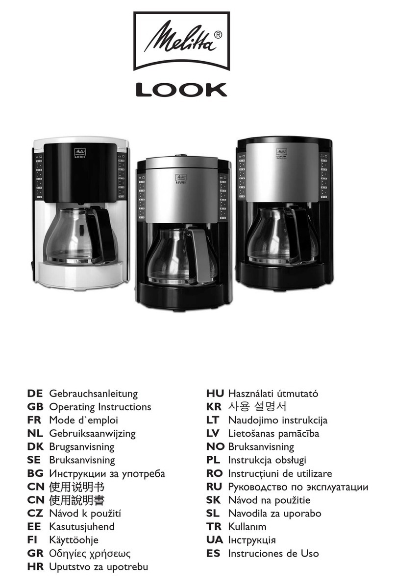 Melitta LOOK User manual