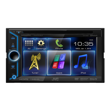 JVC KW-V50BT User manual
