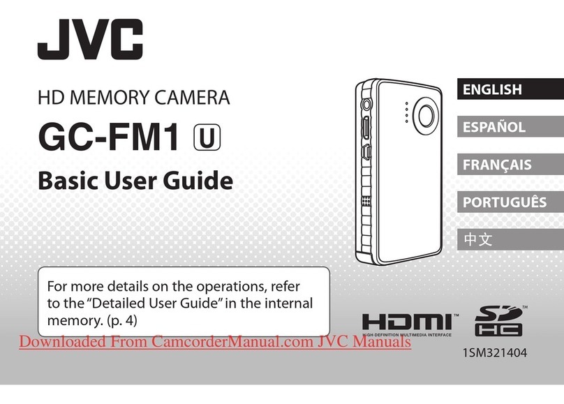 JVC GC-FM1 Operating and maintenance manual