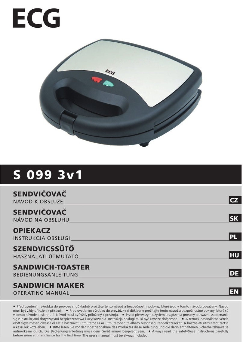 ECG S 099 3v1 operating manual
