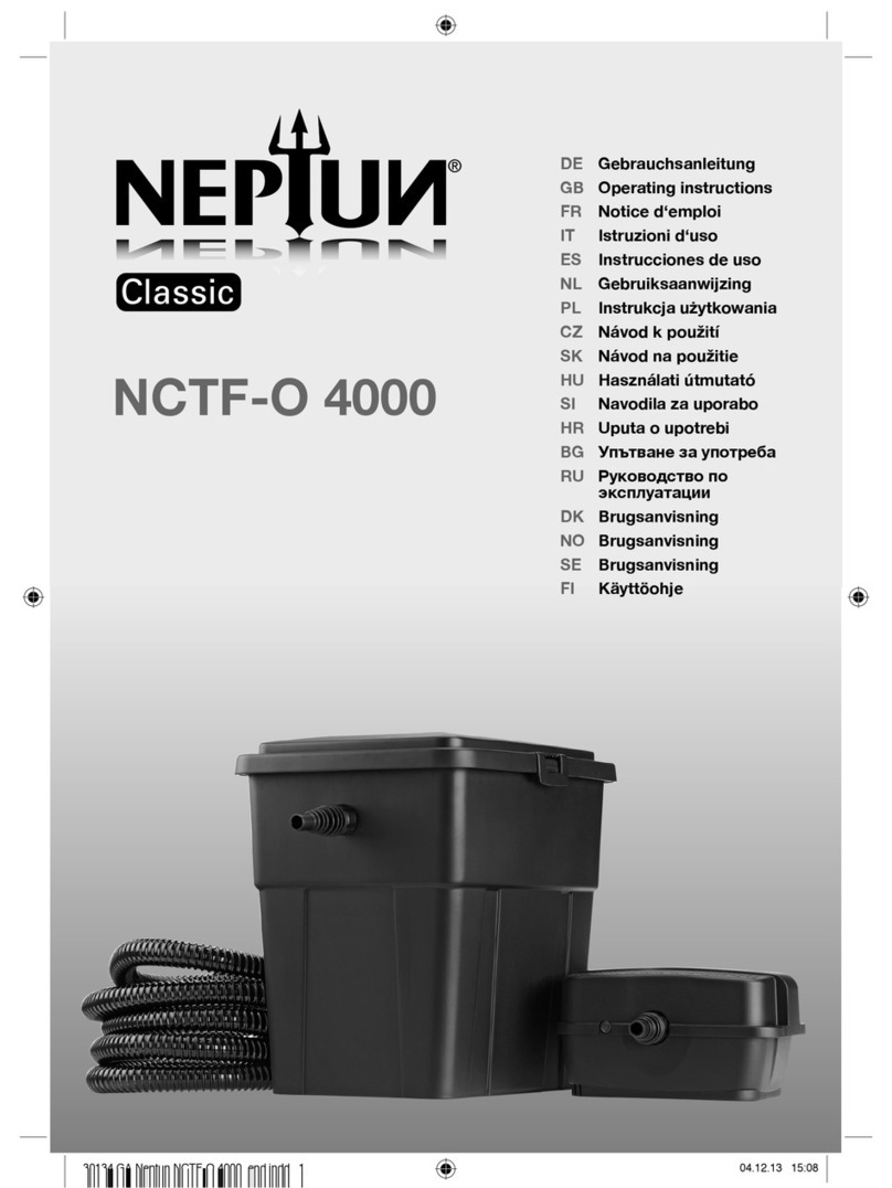 Neptun Classic NCTF-O 4000 operating instructions