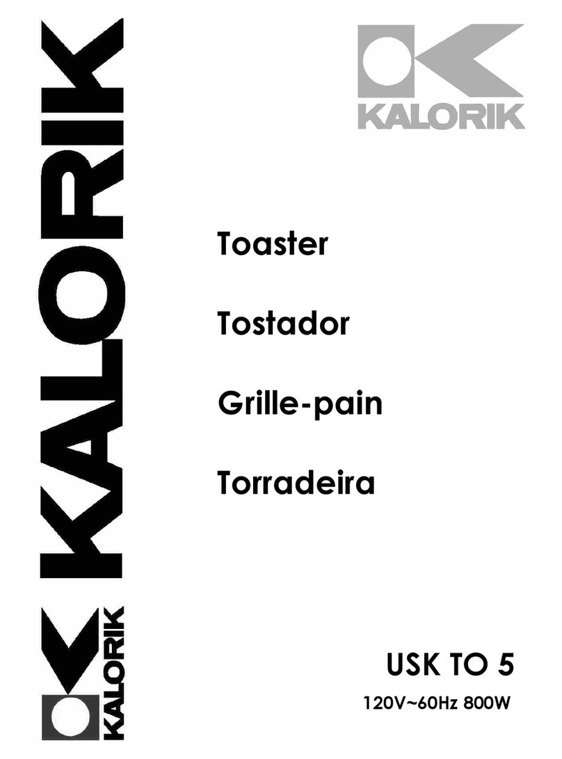 Kalorik USK TO 5 manual