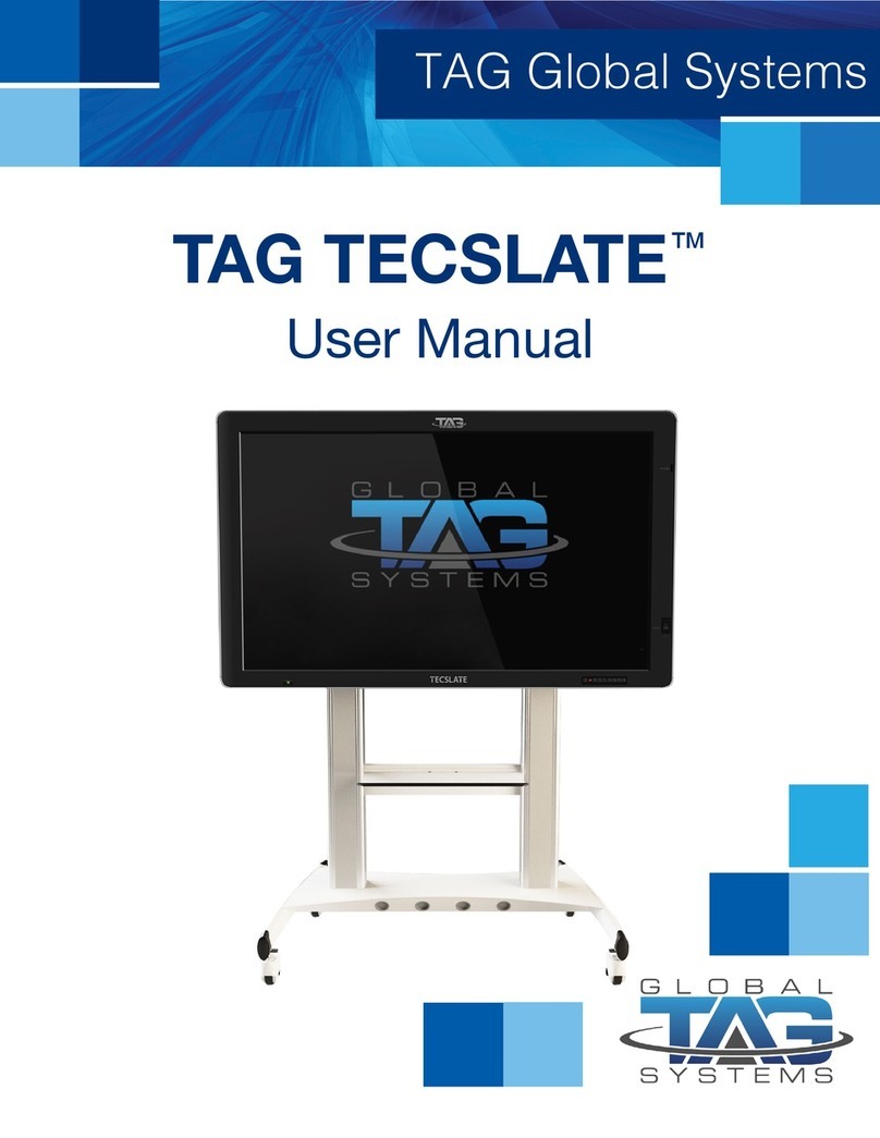 TAG Tesclate User manual