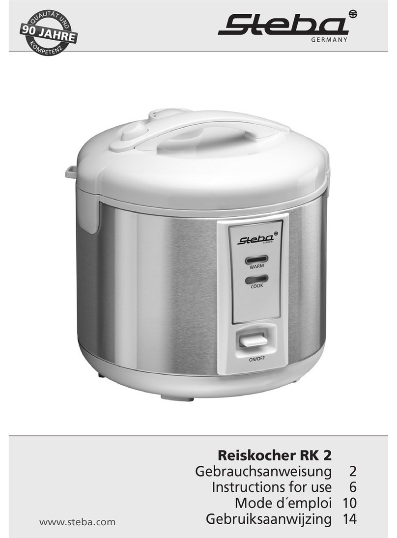 Steba RK 2 Instructions for use